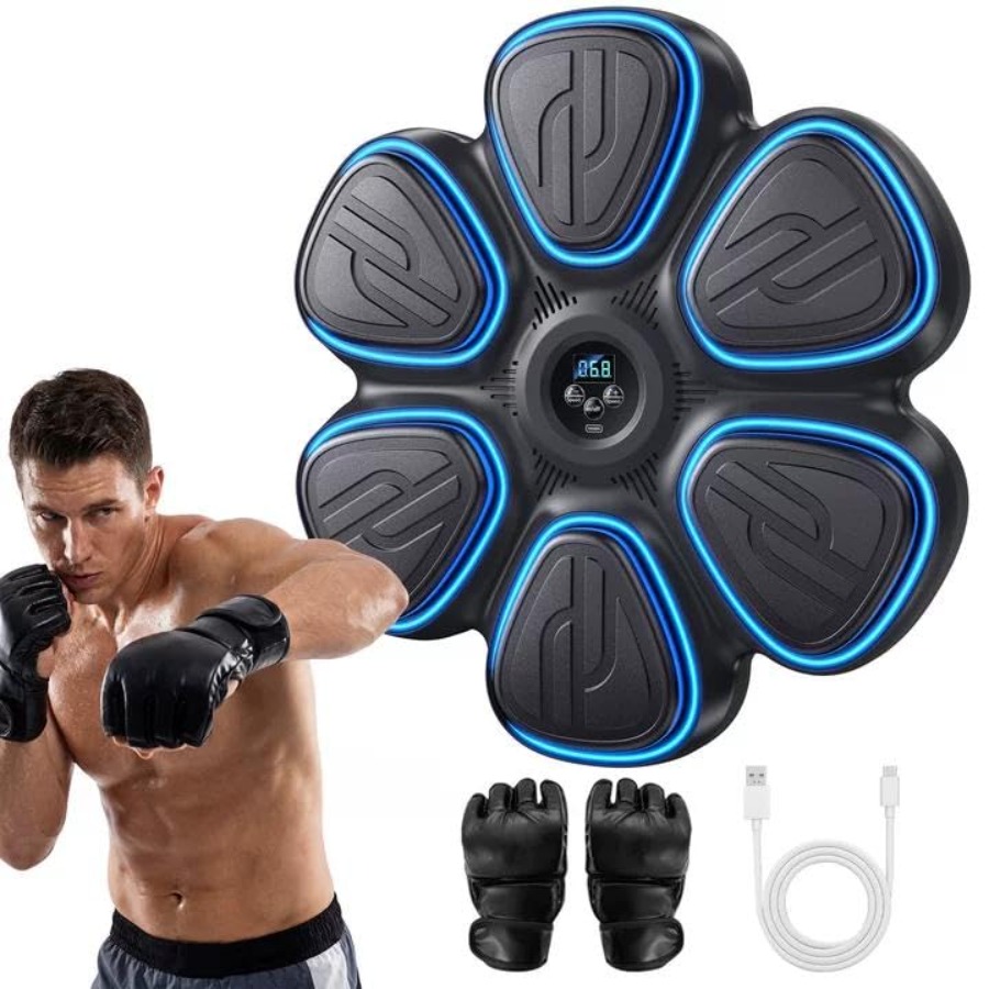 Home Gym Gym Equipment - Music Boxing Machine for Adults Bluetooth