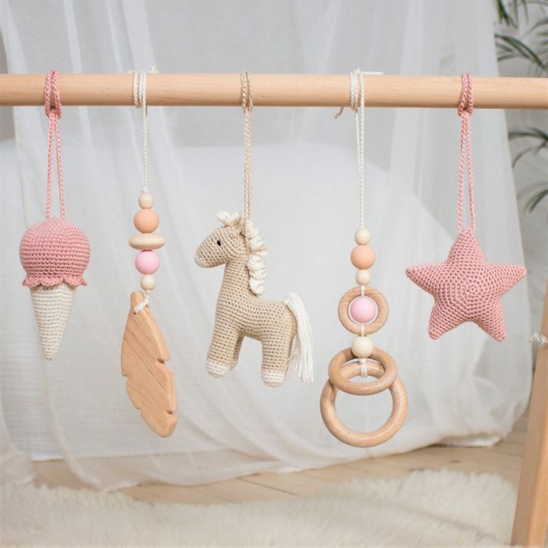 Home Gym Room - 3/4Pcs/Set Nordic Cartoon Baby Wooden Rabbit