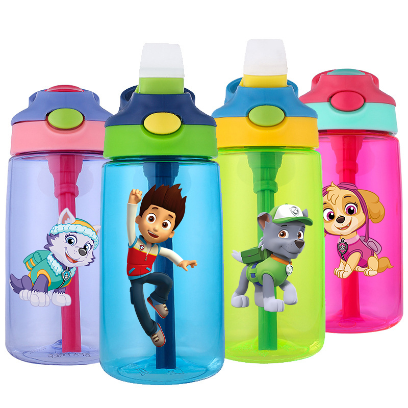 Home Gym Compact - 480ml Paw Patrols Water Bottle With