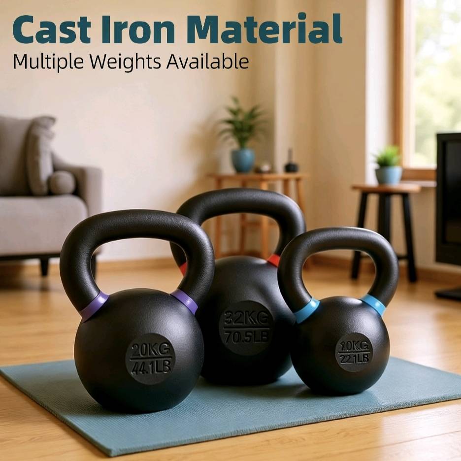 Home Gym Build - 10kg 12kg Cast Iron Eco-friendly Kettlebell