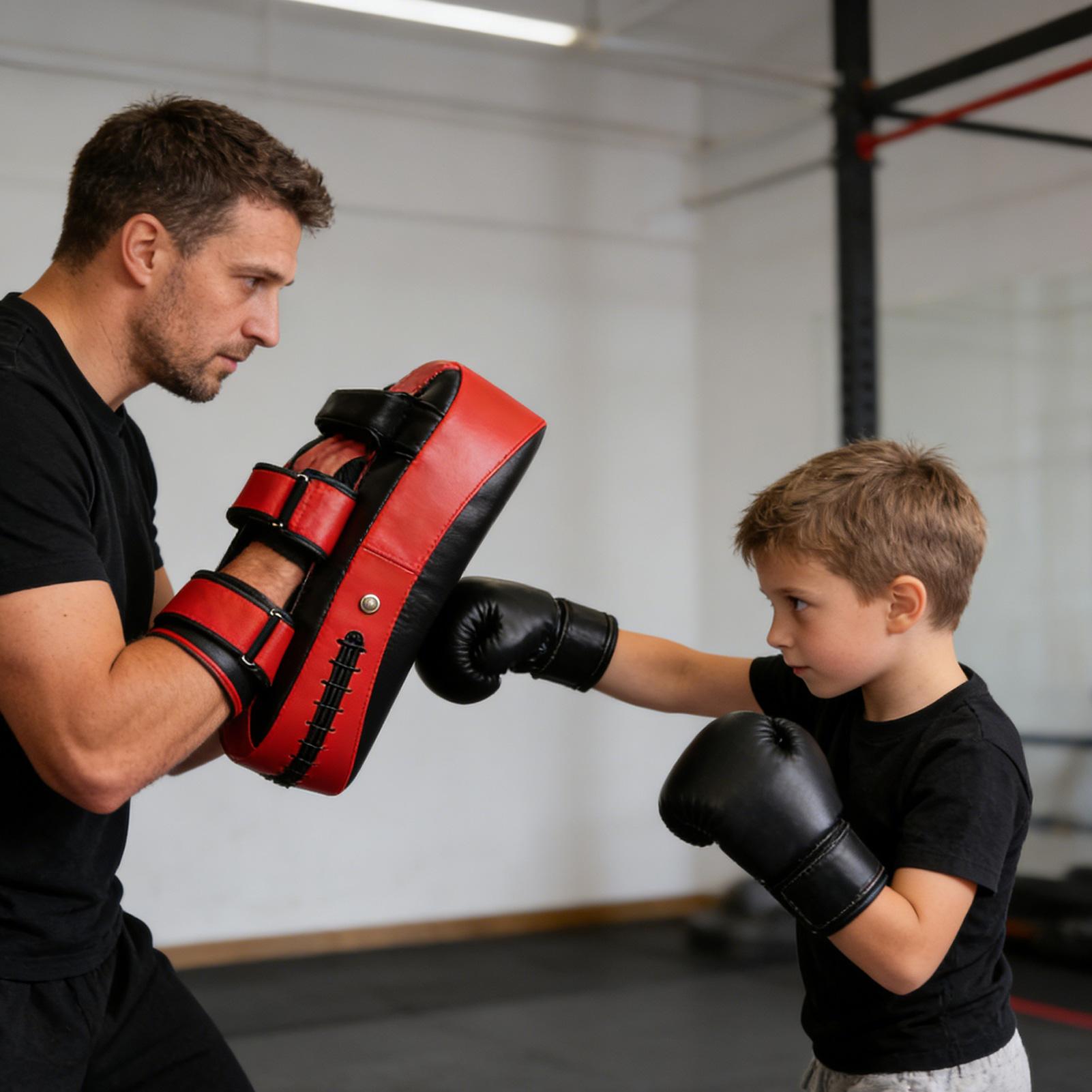 PU Leather Boxing Pads Curved  – Home Gym Gym Equipment Bewertung und Preis