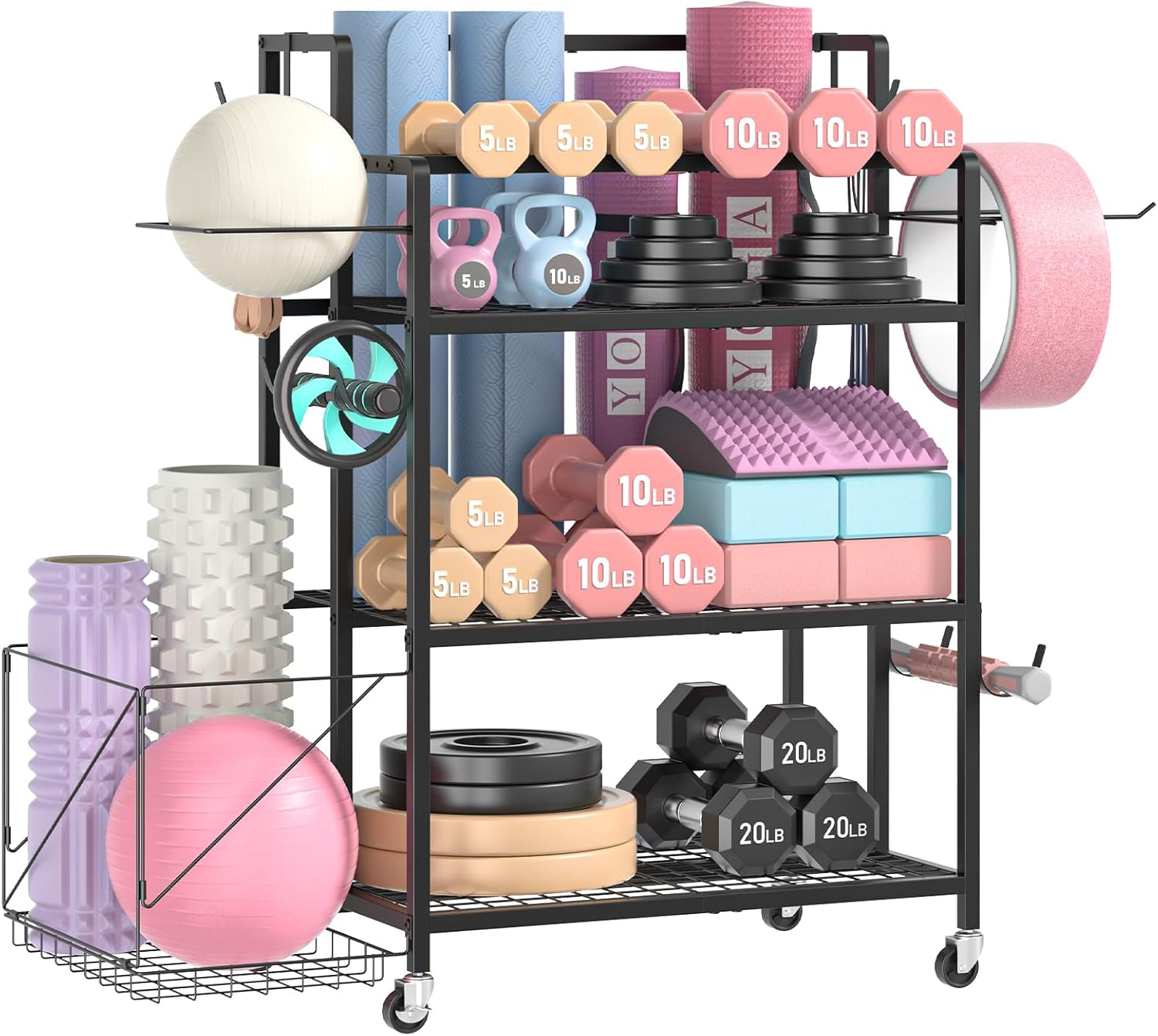 Home Gym Storage, No Material  – Home Gym Gym Equipment Bewertung und Preis