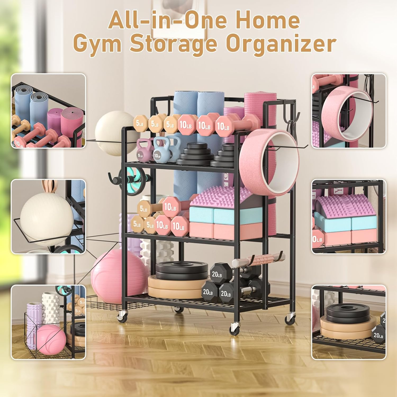 Home Gym Storage, No Material  – Home Gym Gym Equipment Bewertung und Preis