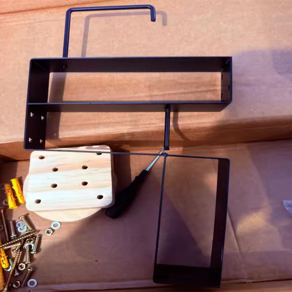 Wood Motorcycle Helmet Holder  – Home Gym Room Bewertung und Preis