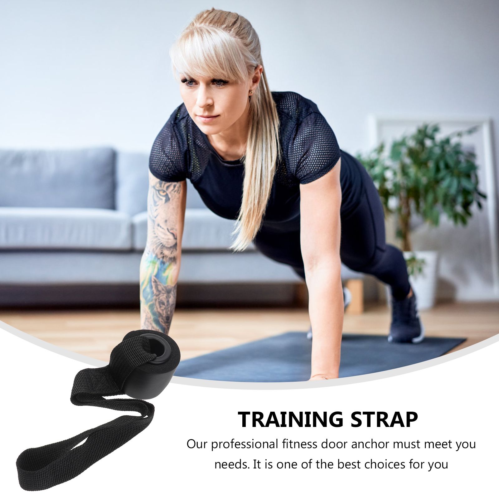 2 Pcs Heavy Duty PVC Door Anch – Resistance Band Heavy Bewertung und Preis