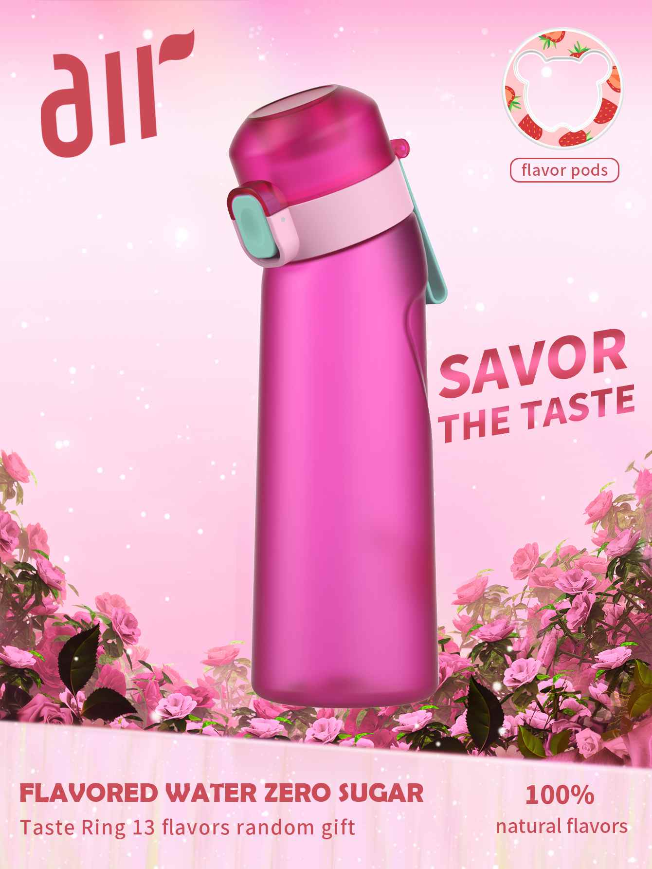 1pc Air Water Bottle With 1pc  – Home Gym Compact Bewertung und Preis