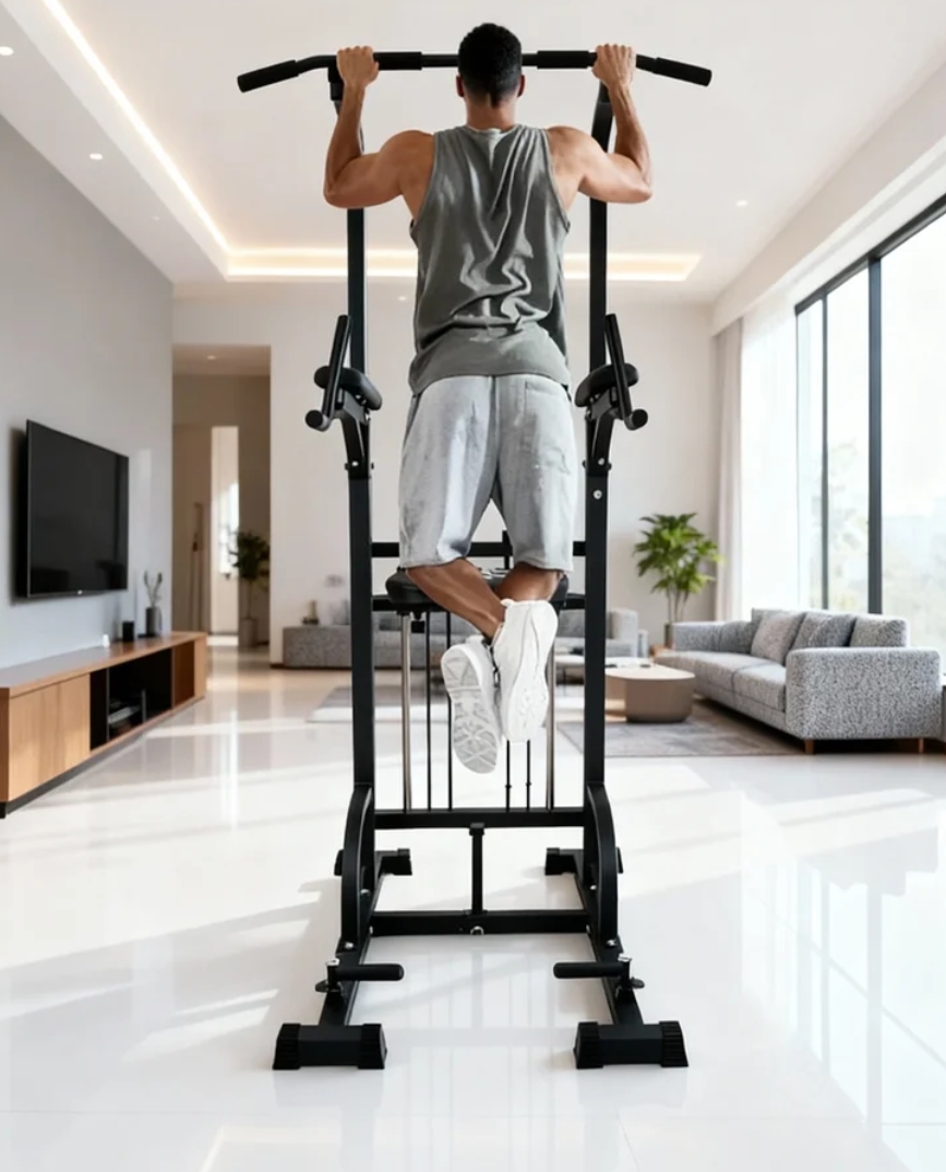 Power Tower Pull-Up Dip Statio – Home Gym Compact Bewertung und Preis