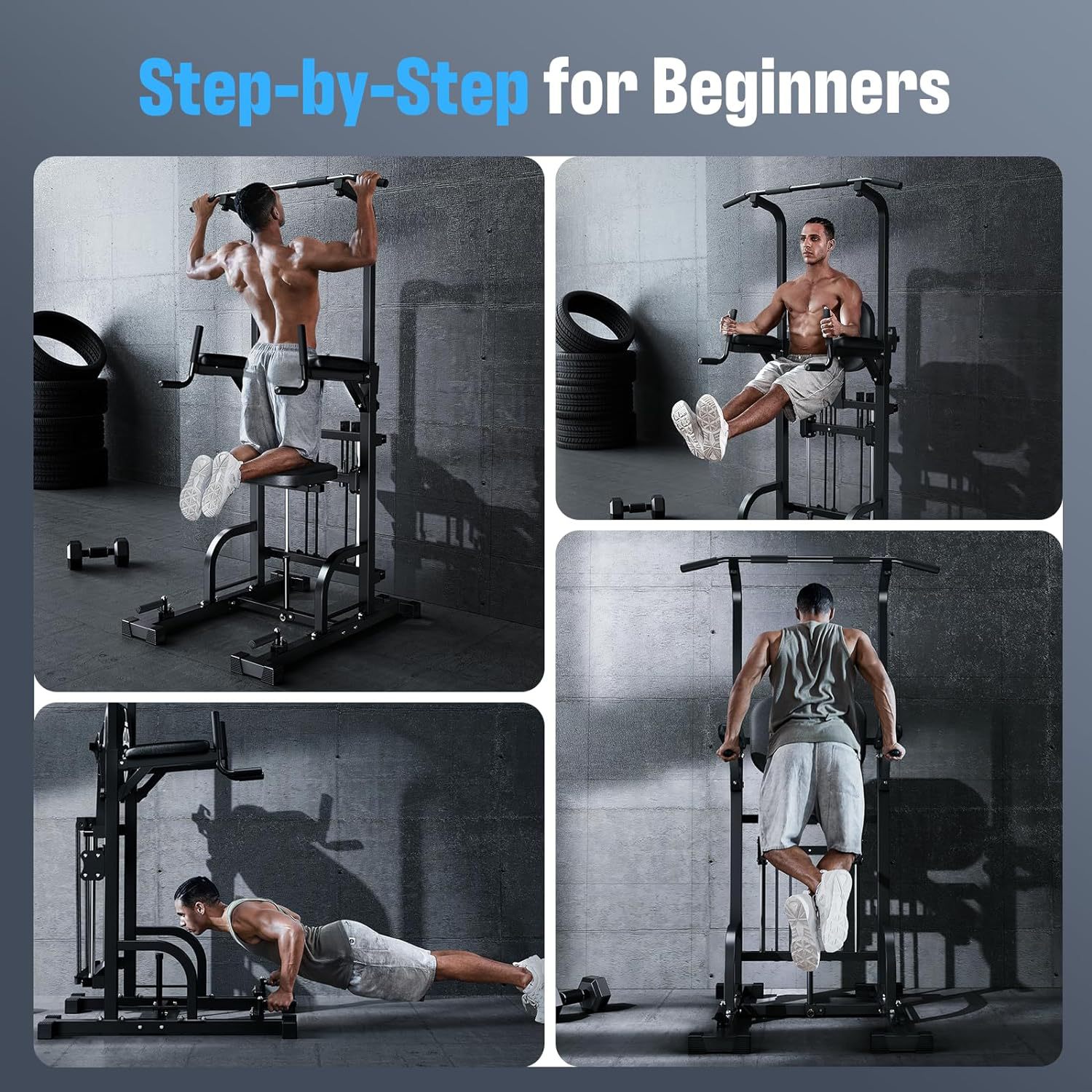 Power Tower Pull-Up Dip Statio – Home Gym Compact Bewertung und Preis