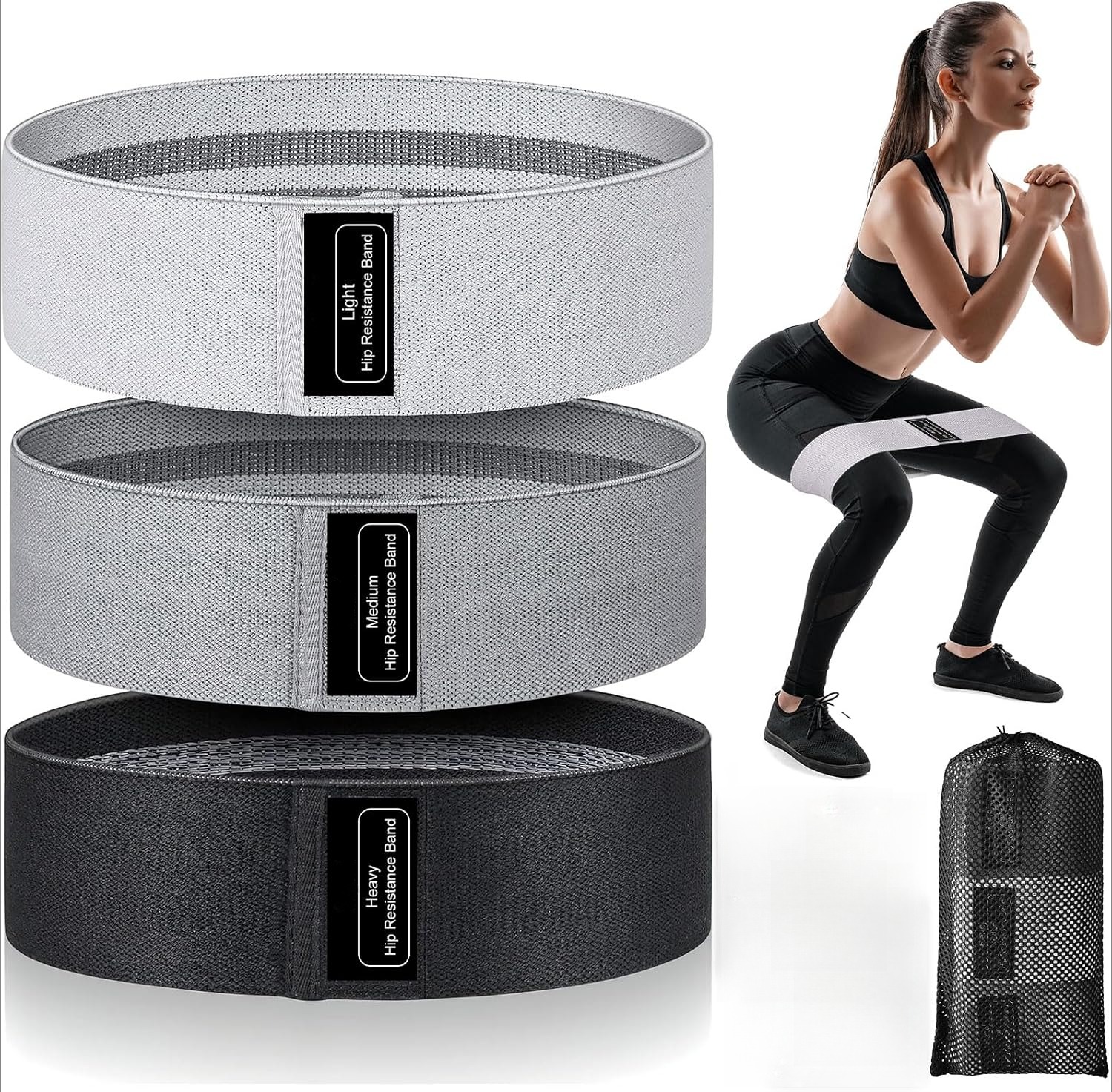 Resistance Bands, Fabric Worko – Resistance Band Heavy Bewertung und Preis