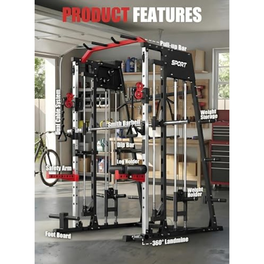 Smith Machine Home Gym All in  – Home Gym All In One Bewertung und Preis
