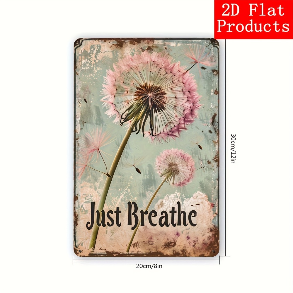 1pc 2D Flat Dandelion Inspirat – Home Gym Quotes Bewertung und Preis