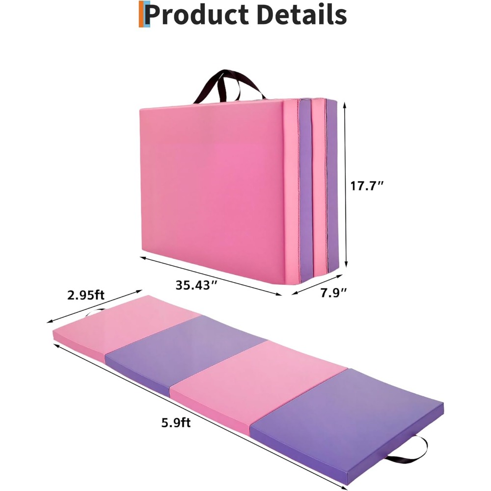Portable Folding Exercise Mat  – Home Gym Options Bewertung und Preis