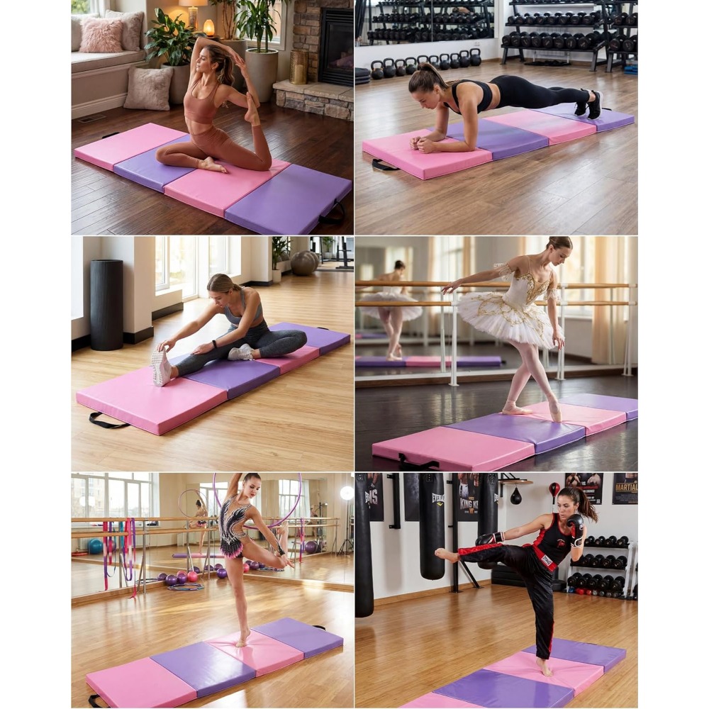 Portable Folding Exercise Mat  – Home Gym Options Bewertung und Preis