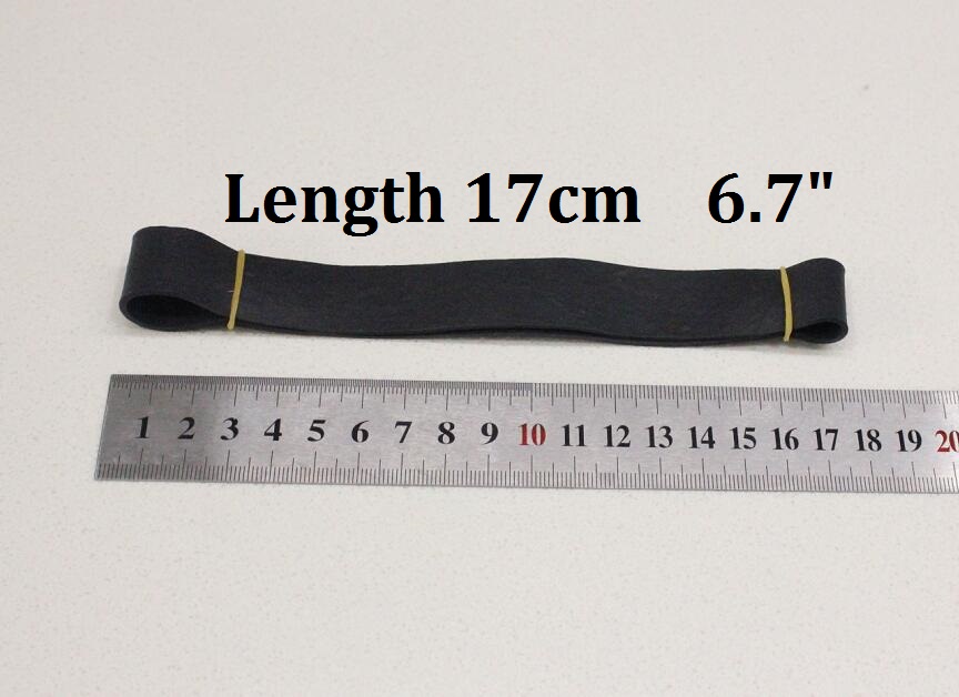 Wide 20mm Black Elastic Rubber – Resistance Band Heavy Bewertung und Preis