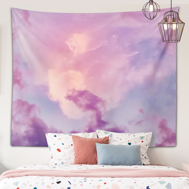 Melodious Clouds Art Tapestry  – Home Gym Room Bewertung und Preis