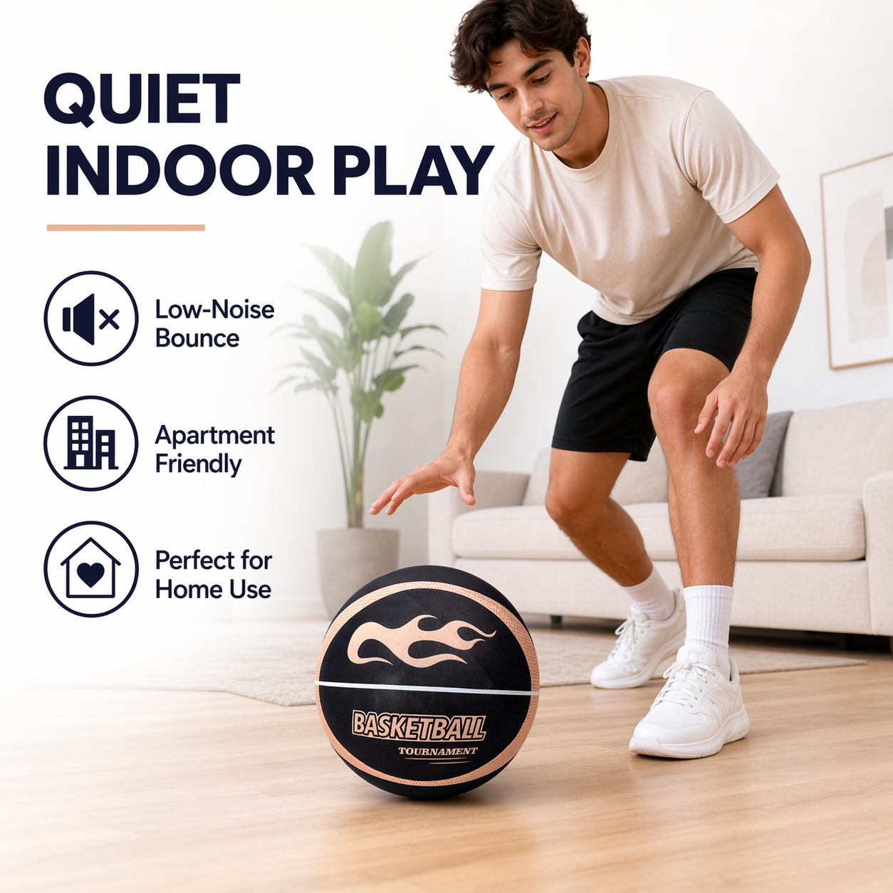 Fabric Cover Silent Basketball – Home Gym Room Bewertung und Preis