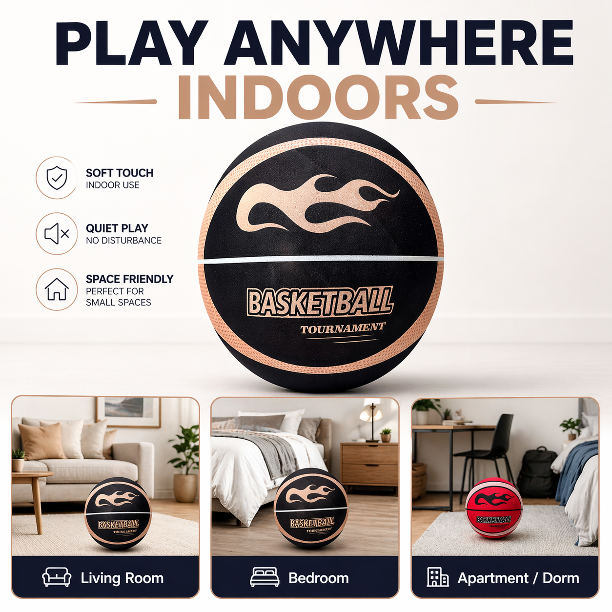 Fabric Cover Silent Basketball – Home Gym Room Bewertung und Preis