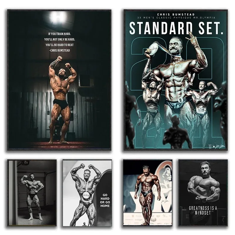 Canvas Painting Chris Bumstead – Home Gym Quotes Bewertung und Preis
