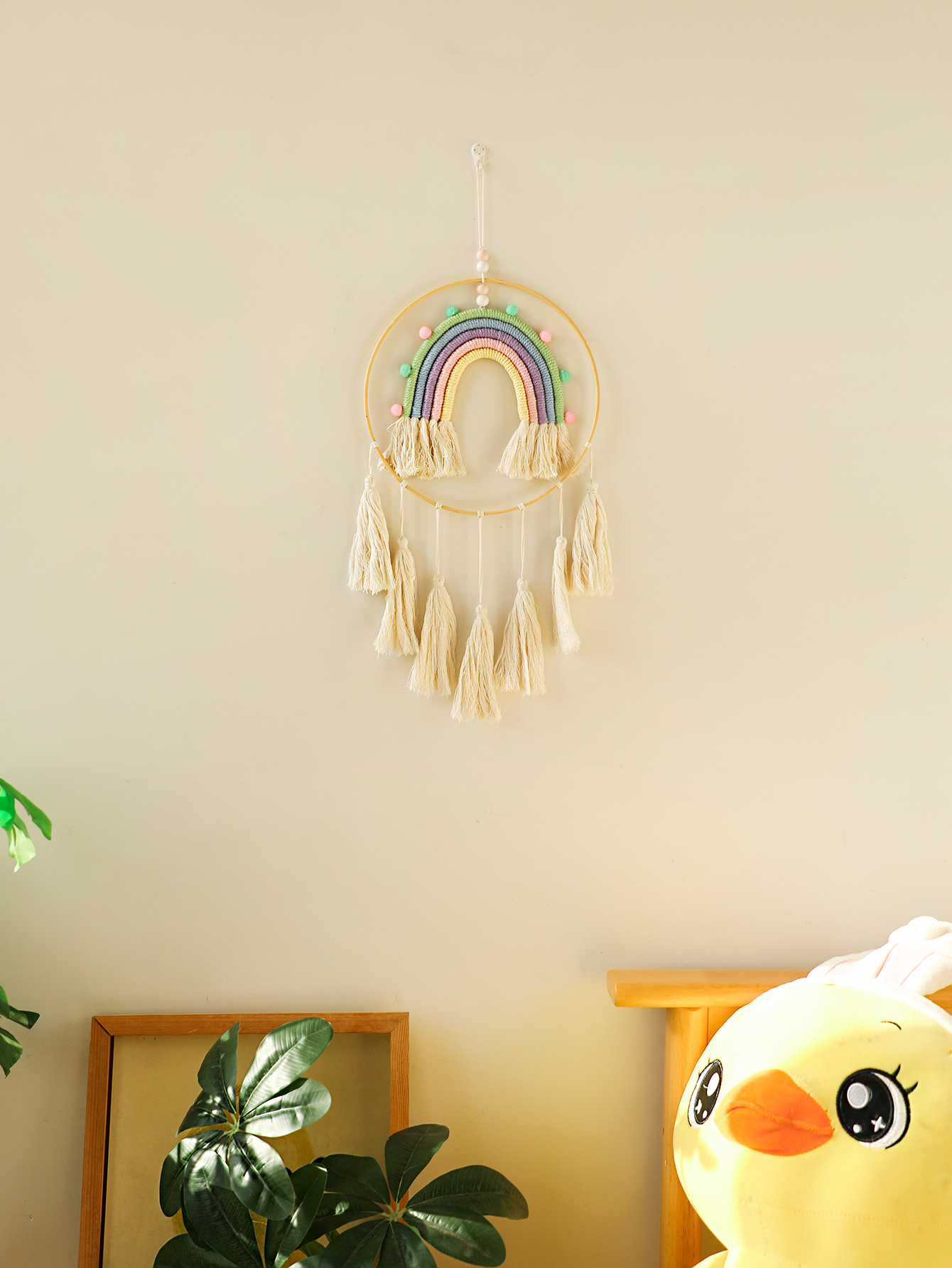 Macrame Tapestry Wall Hanging  – Home Gym Room Bewertung und Preis