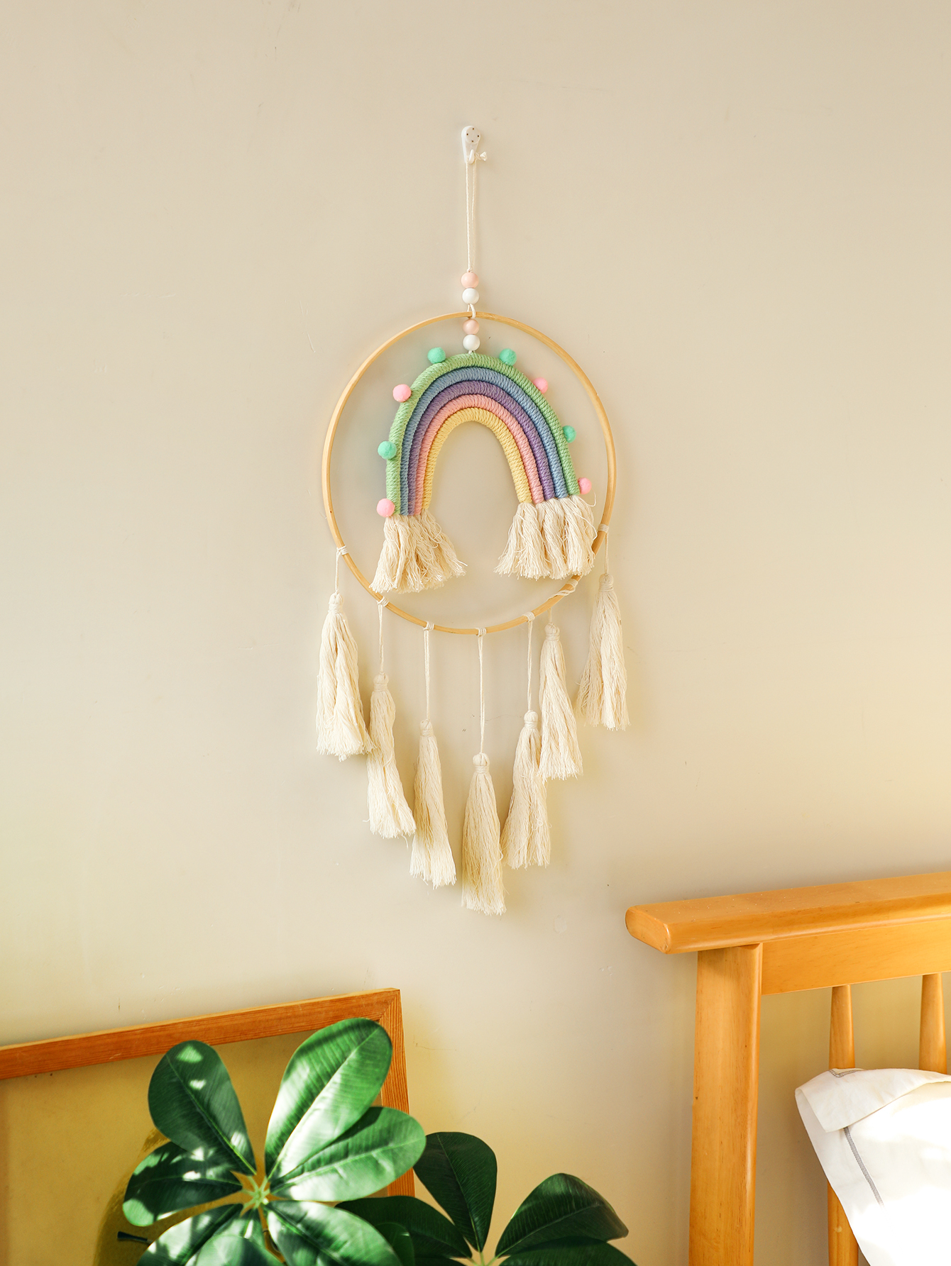 Macrame Tapestry Wall Hanging  – Home Gym Room Bewertung und Preis