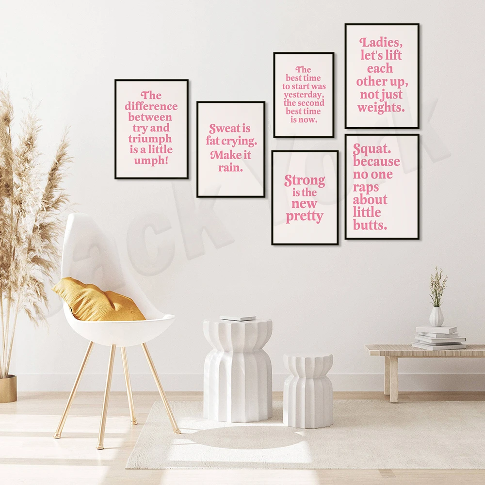 Sweat is fat cry, rain poster, – Home Gym Quotes Bewertung und Preis
