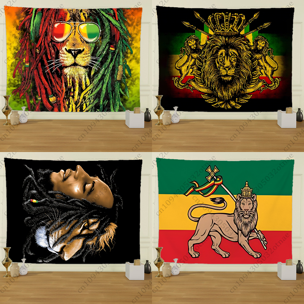 Rastafari Lion Head Bob Tapest – Home Gym Room Bewertung und Preis