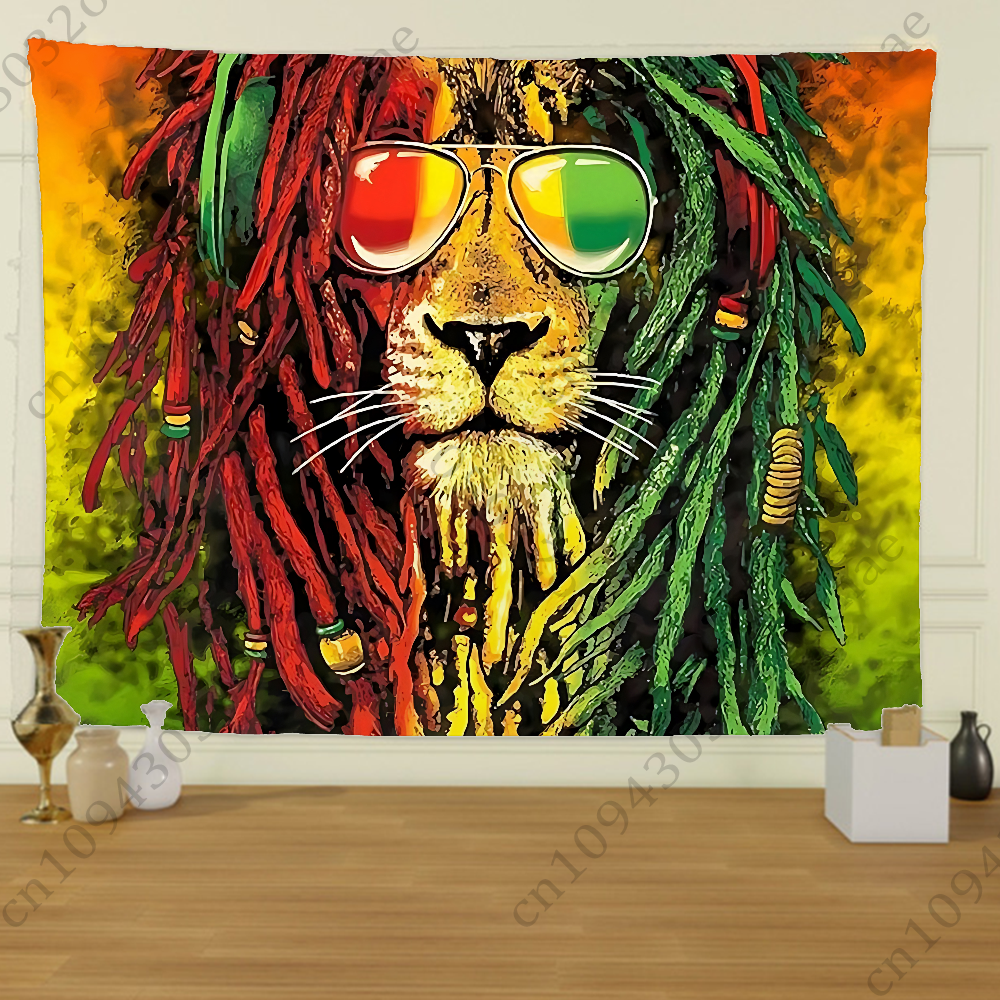Rastafari Lion Head Bob Tapest – Home Gym Room Bewertung und Preis