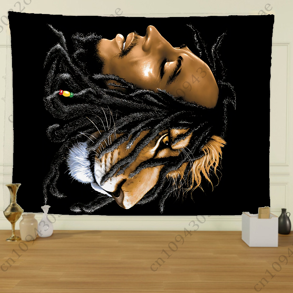 Rastafari Lion Head Bob Tapest – Home Gym Room Bewertung und Preis