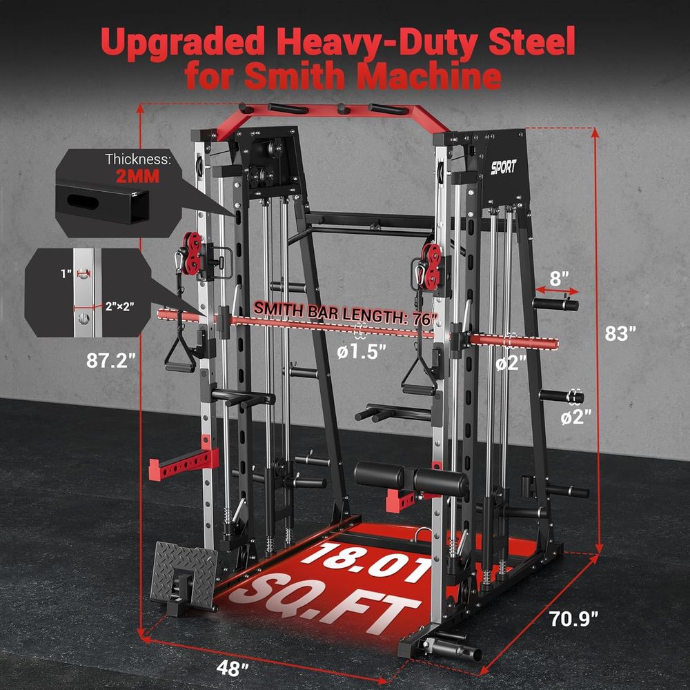 Home Gym Power Cage with Smith – Home Gym Compact Bewertung und Preis