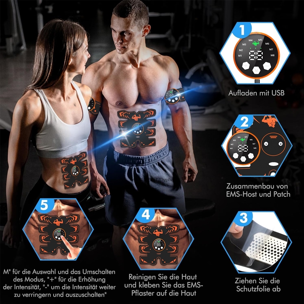 Portable EMS Abdominal Trainer – Home Gym Compact Bewertung und Preis
