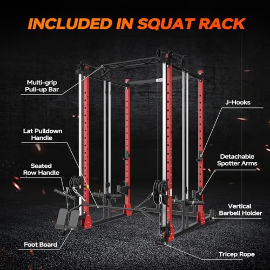 All-in-One Power Rack with Smi – Home Gym All In One Bewertung und Preis