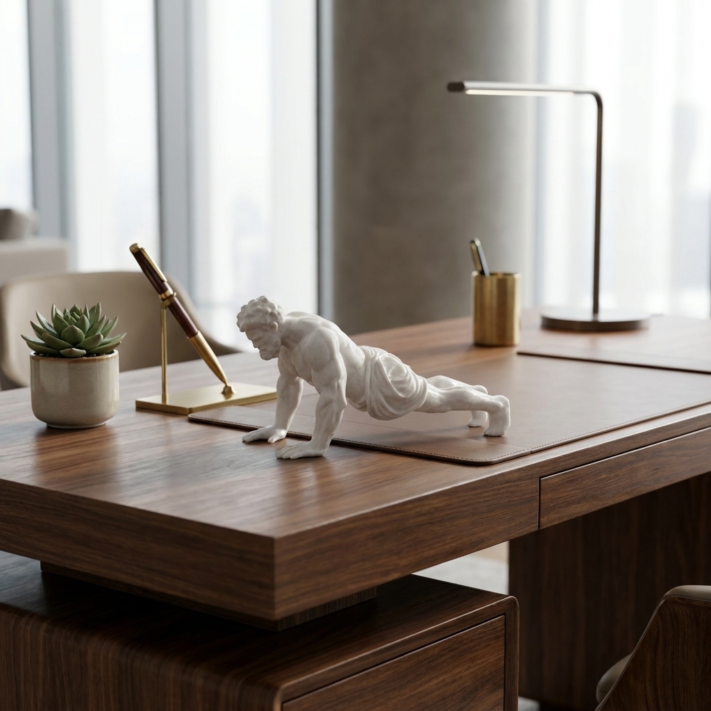 Creative Push-Up Statue Orname – Home Gym Room Bewertung und Preis