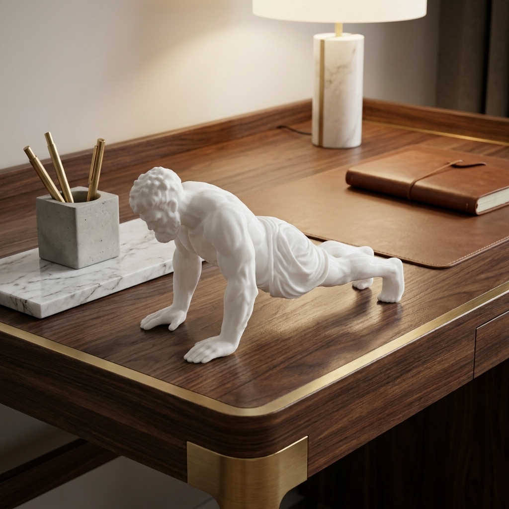 Creative Push-Up Statue Orname – Home Gym Room Bewertung und Preis