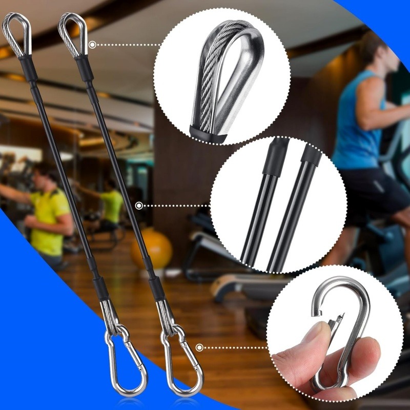 1/2Pcs 25cm Gym Cable Extensio – Leg Press Machine Bewertung und Preis