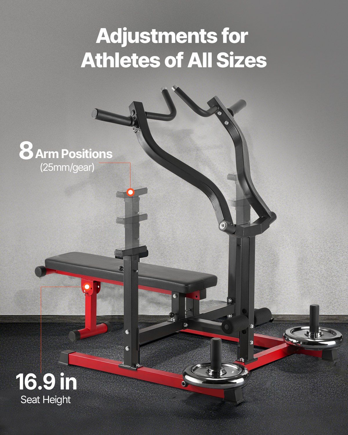 Chest Press Machine, 450 LBS B – Home Gym Gym Equipment Bewertung und Preis