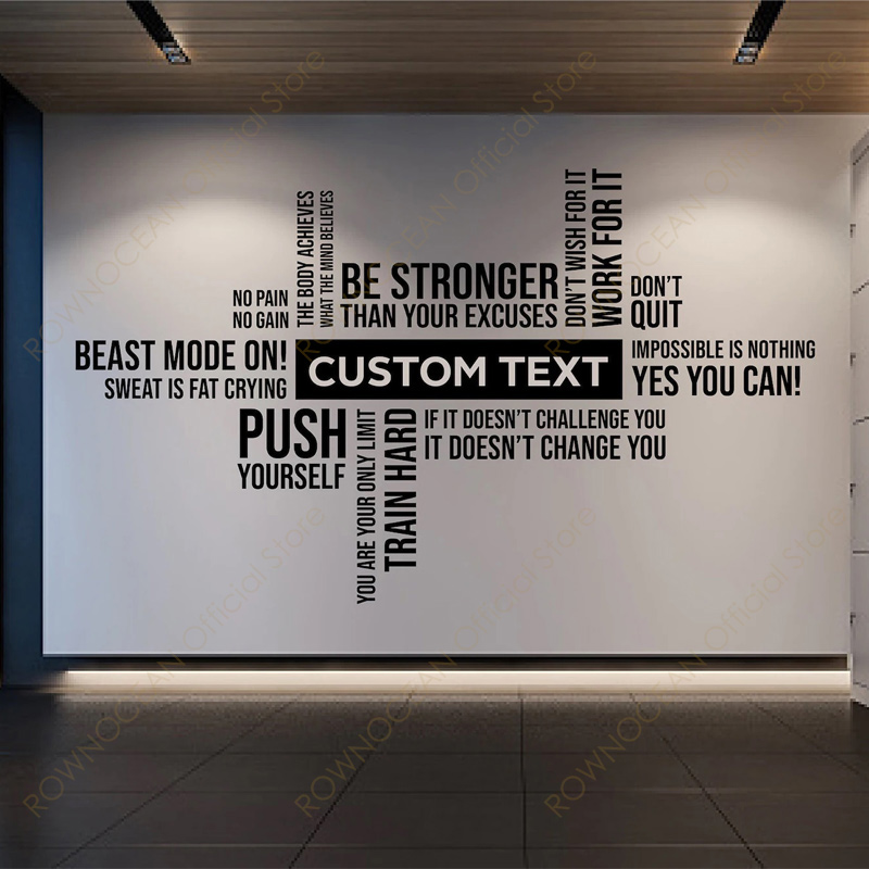 Personalized Gym Studio Name W – Home Gym Quotes Bewertung und Preis